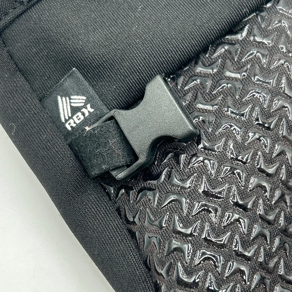 RBX Black Fleece Lined Athletic Tech Touchscreen Running Gloves Women L/XL NWOT